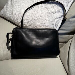 Vintage Authentic Coach Black Crossbody Bag